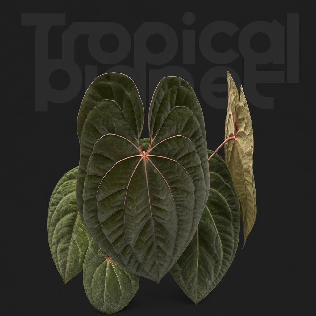 Anthurium ‘Dark phoenix'