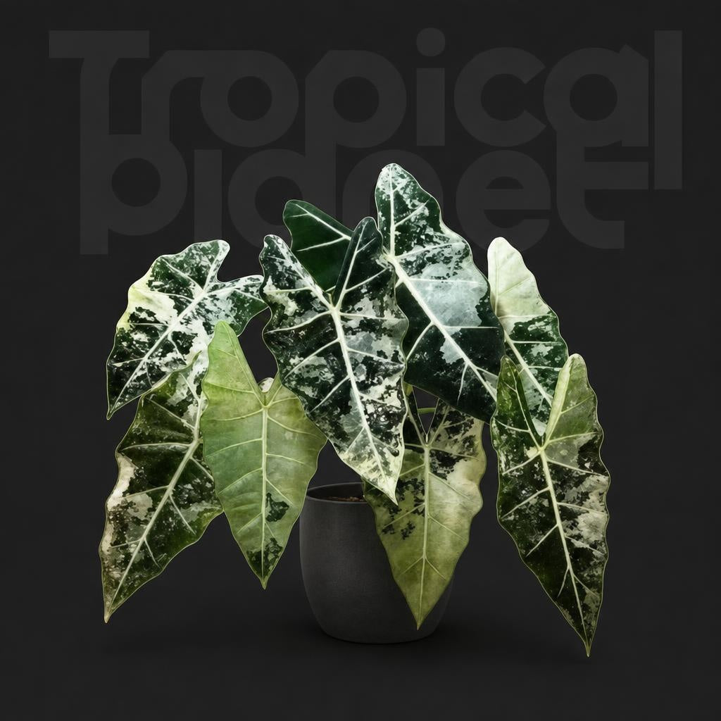 Alocasia Frydek variegata