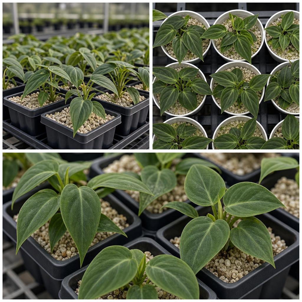 Philodendron 'Majestic' - tissue culture seedling scene 3