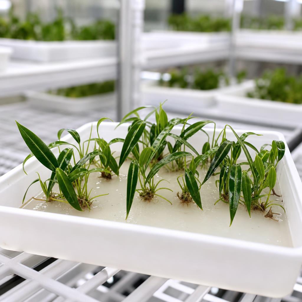 Philodendron patriciae - tissue culture seedling scene 3