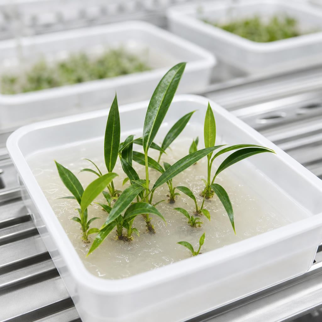Philodendron patriciae - tissue culture seedling scene 2