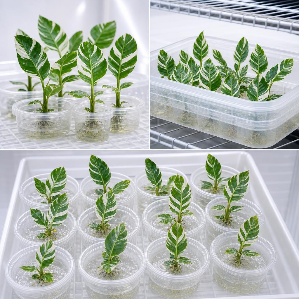 Musa 'Aeae Florida' - tissue culture seedling scene 1