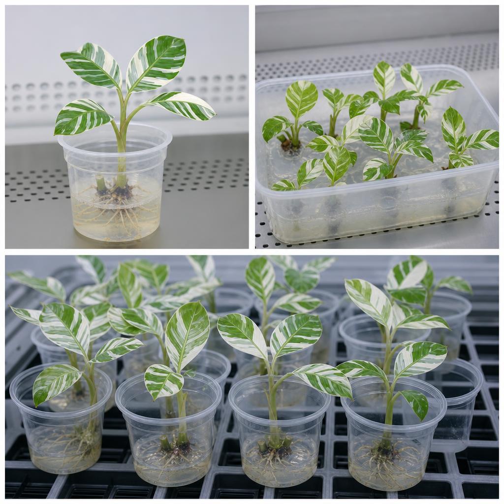 Musa 'Aeae Florida' - tissue culture seedling scene 3